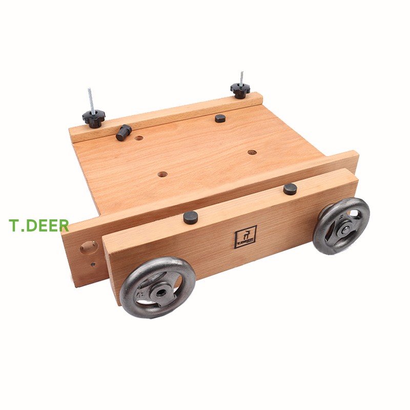 Woodworking Bench Vise - Complete Portable Mini Beech Wood Workbench