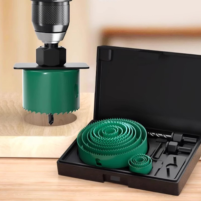 Woodworking Groove - 19/8/5PCS 19-127mm Hole Saw Cutting Set