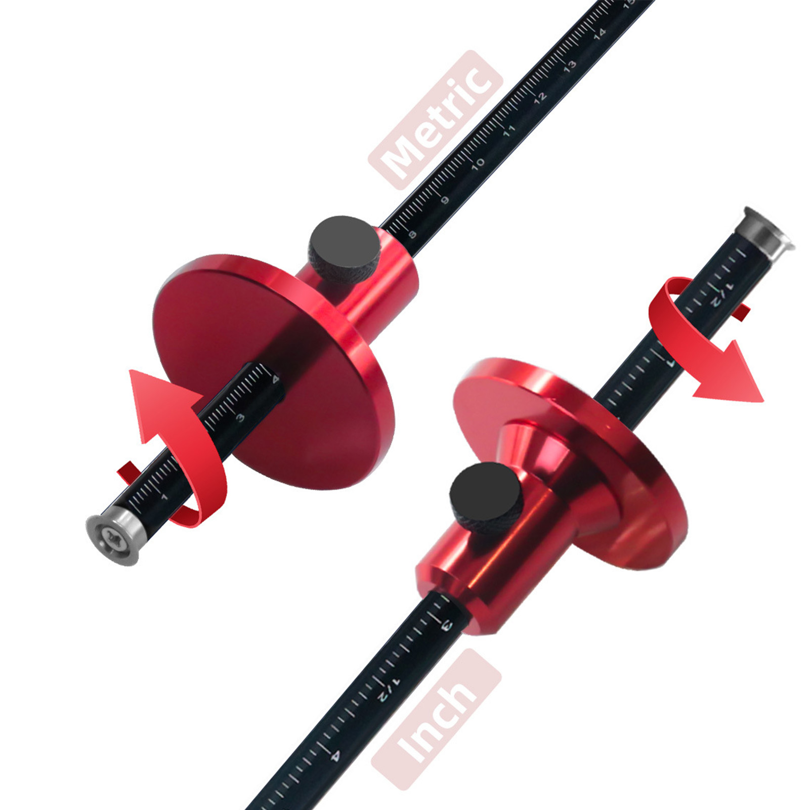 Marking Gauge Tool - European Wheel Marking Gauge Aluminum Alloy