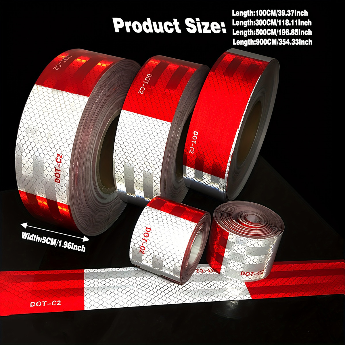 Reflective Safety Tape DOT-C2  - огляд і ціна Woodworking Mask