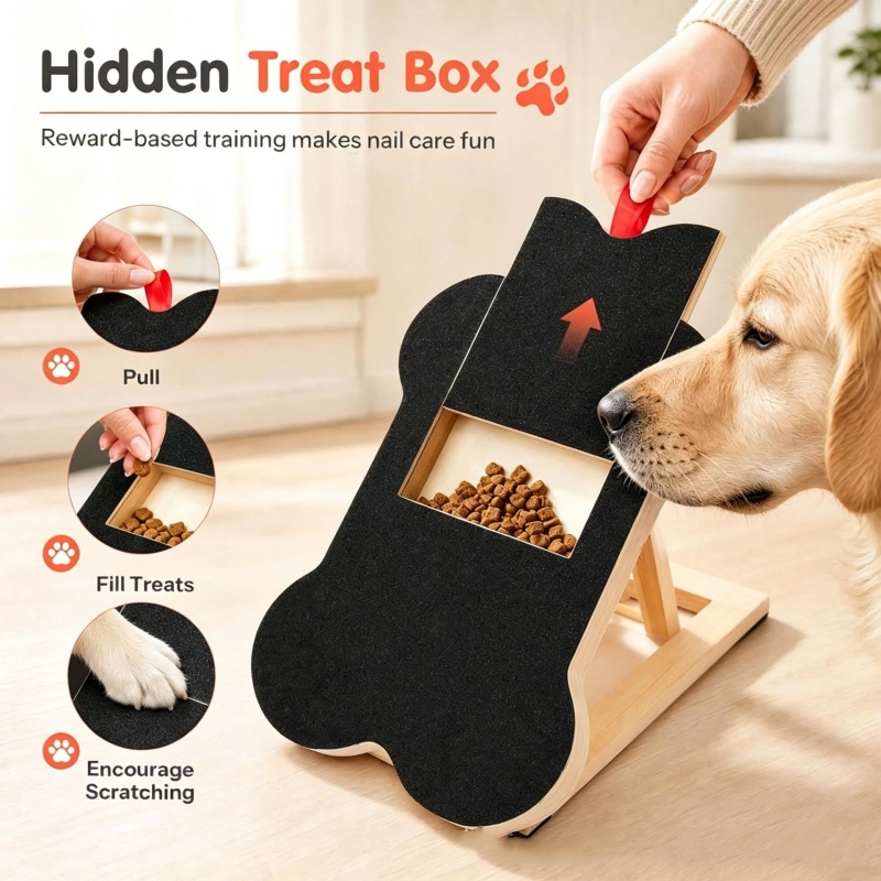 Wooden Dog Nail Scratch Board  - огляд і ціна Woodworking Magazine