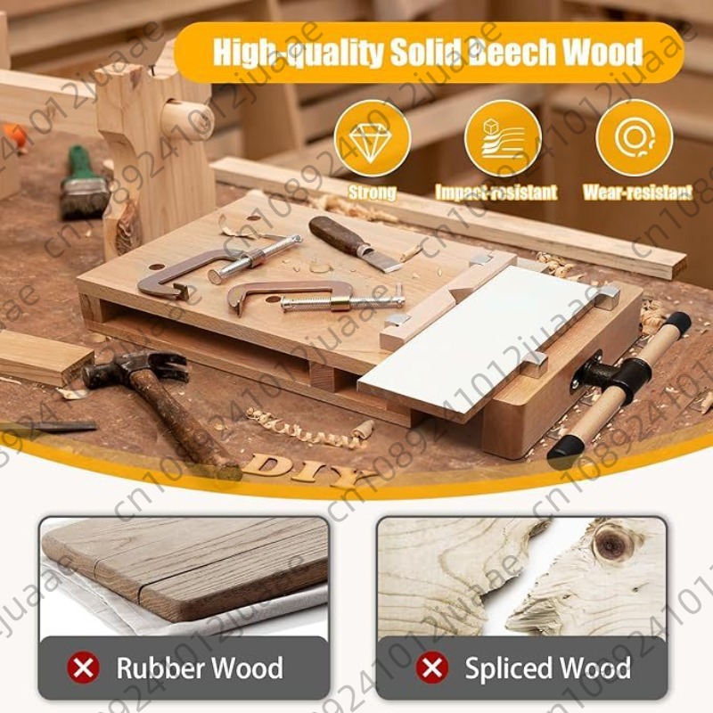 Hardwood Bench Desktop Woodwor - огляд і ціна Woodworking Bench Vise