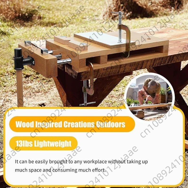 Hardwood Bench Desktop Woodwor - огляд і ціна Woodworking Bench Vise