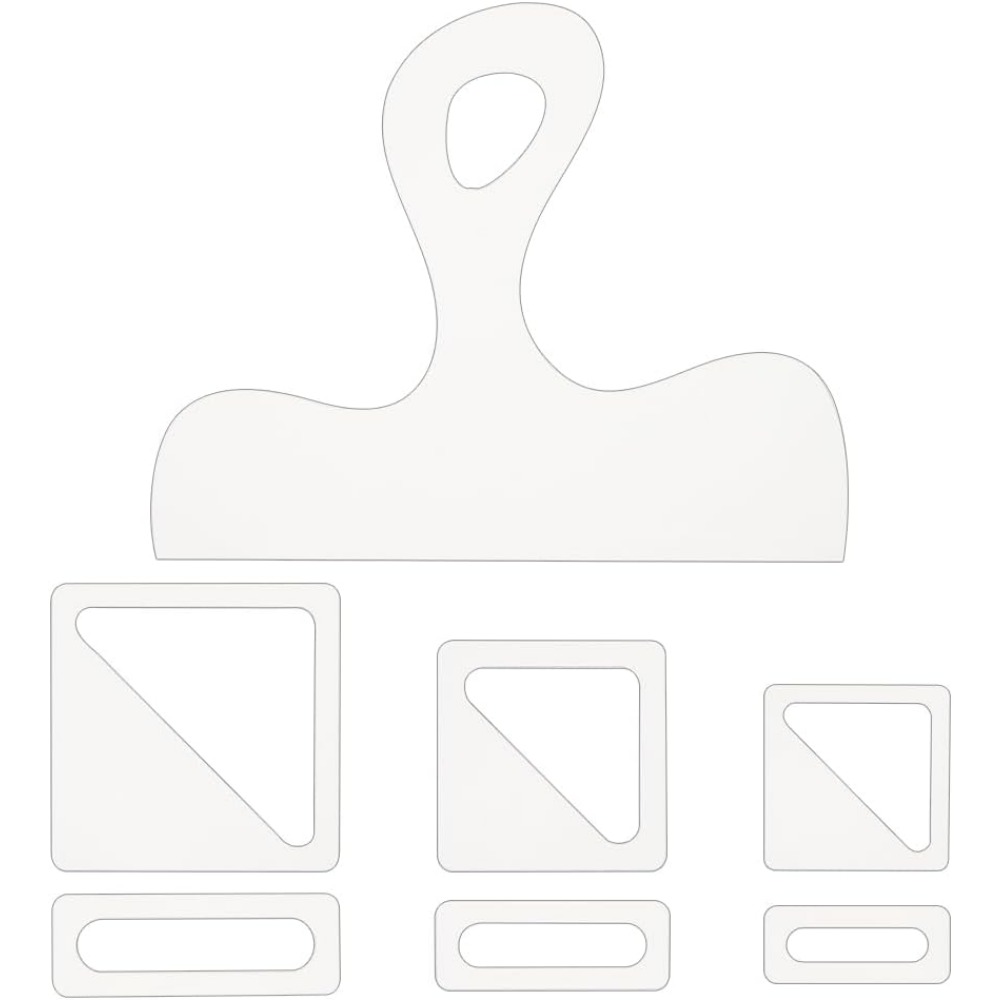7Pcs Charcuterie Template Acry - огляд і ціна Woodworking Groove