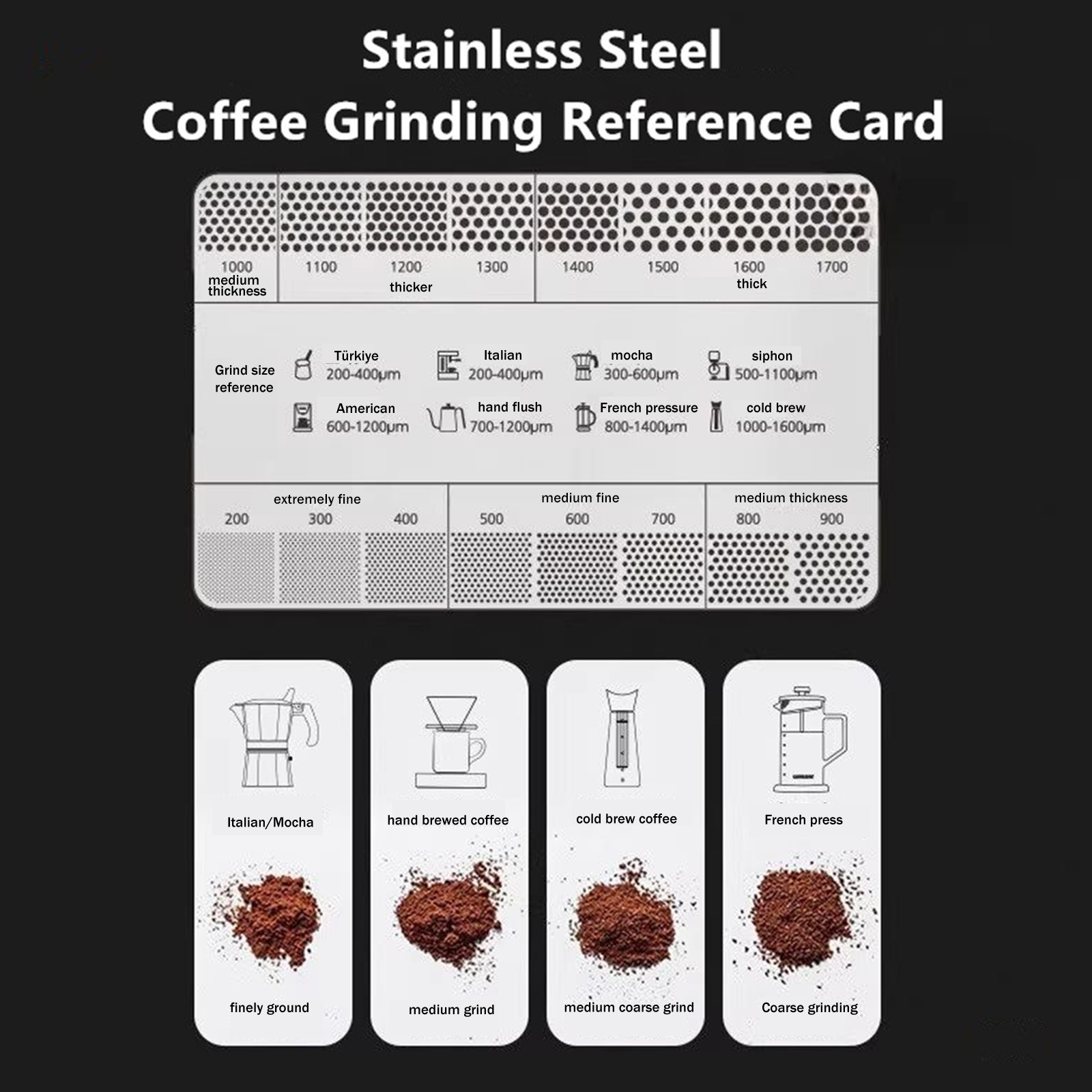 1Pc Coffee Powder Grinder Thic - огляд і ціна Card Scraper Steel