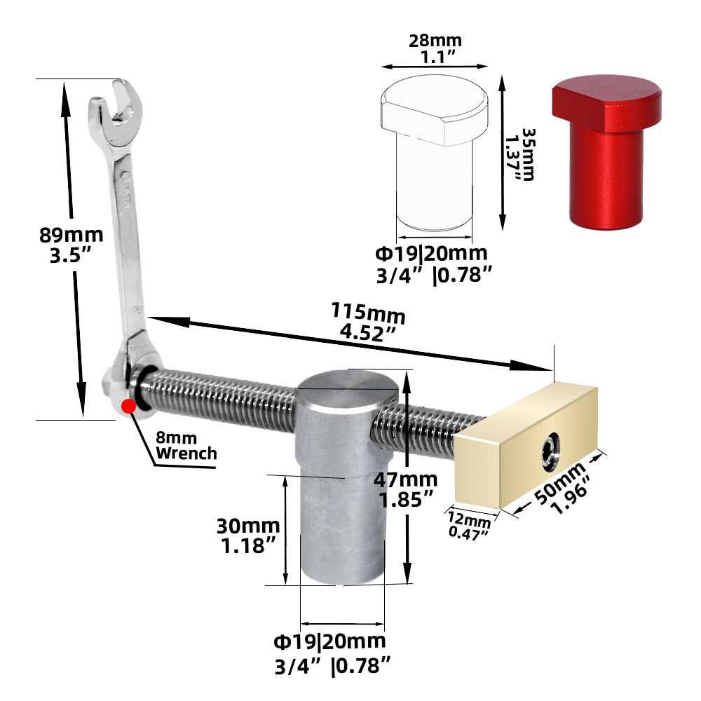 Woodworking Bench Dog Brake In - огляд і ціна Woodworking Bench Vise