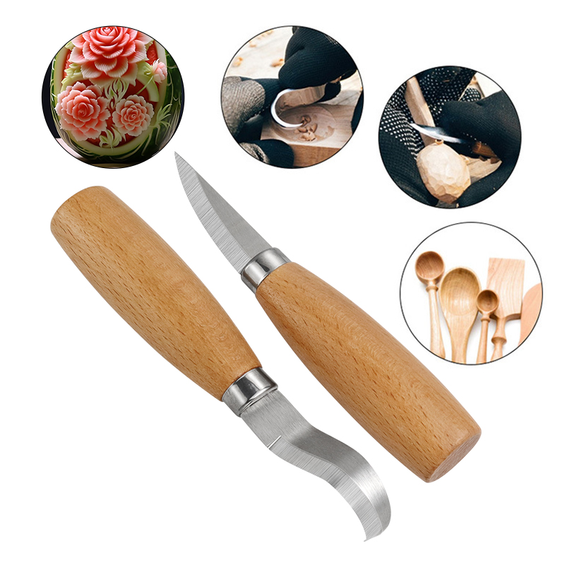 Stainless Iron Carving Knife B - огляд і ціна Woodworking Groove