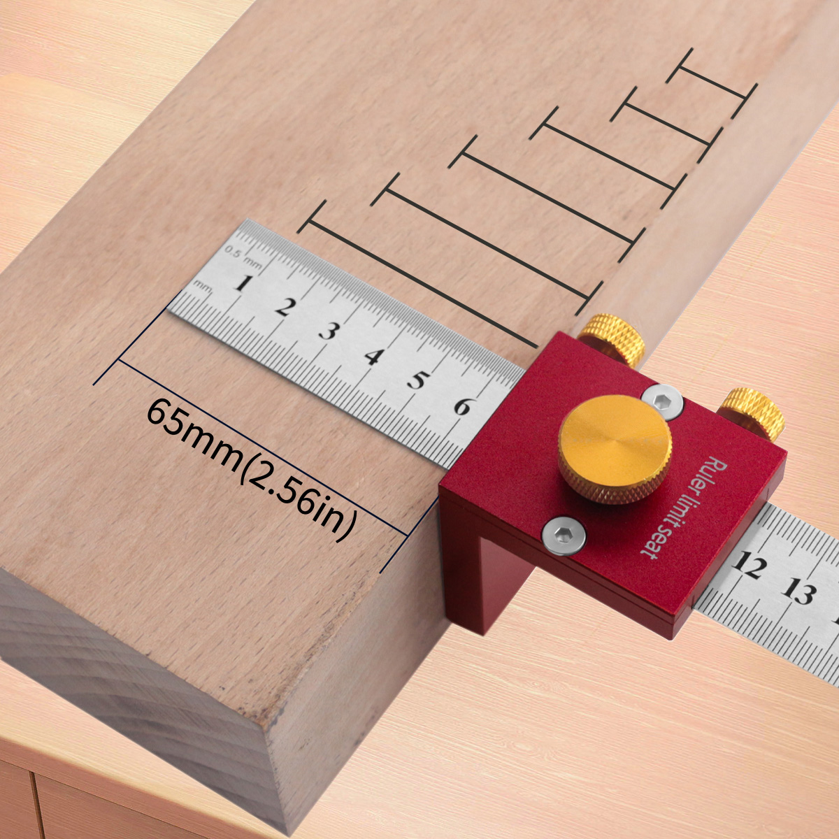 30cm/12 Inch Scribing Ruler 90 - огляд і ціна Marking Gauge Tool