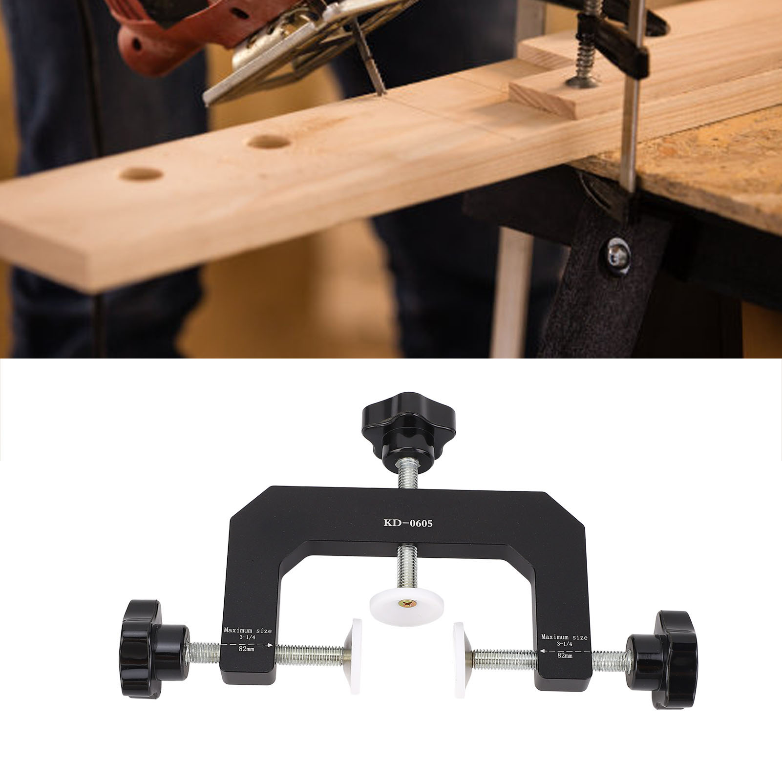 3 Way G Clamp Aluminium Alloy  - огляд і ціна Woodworking Edge