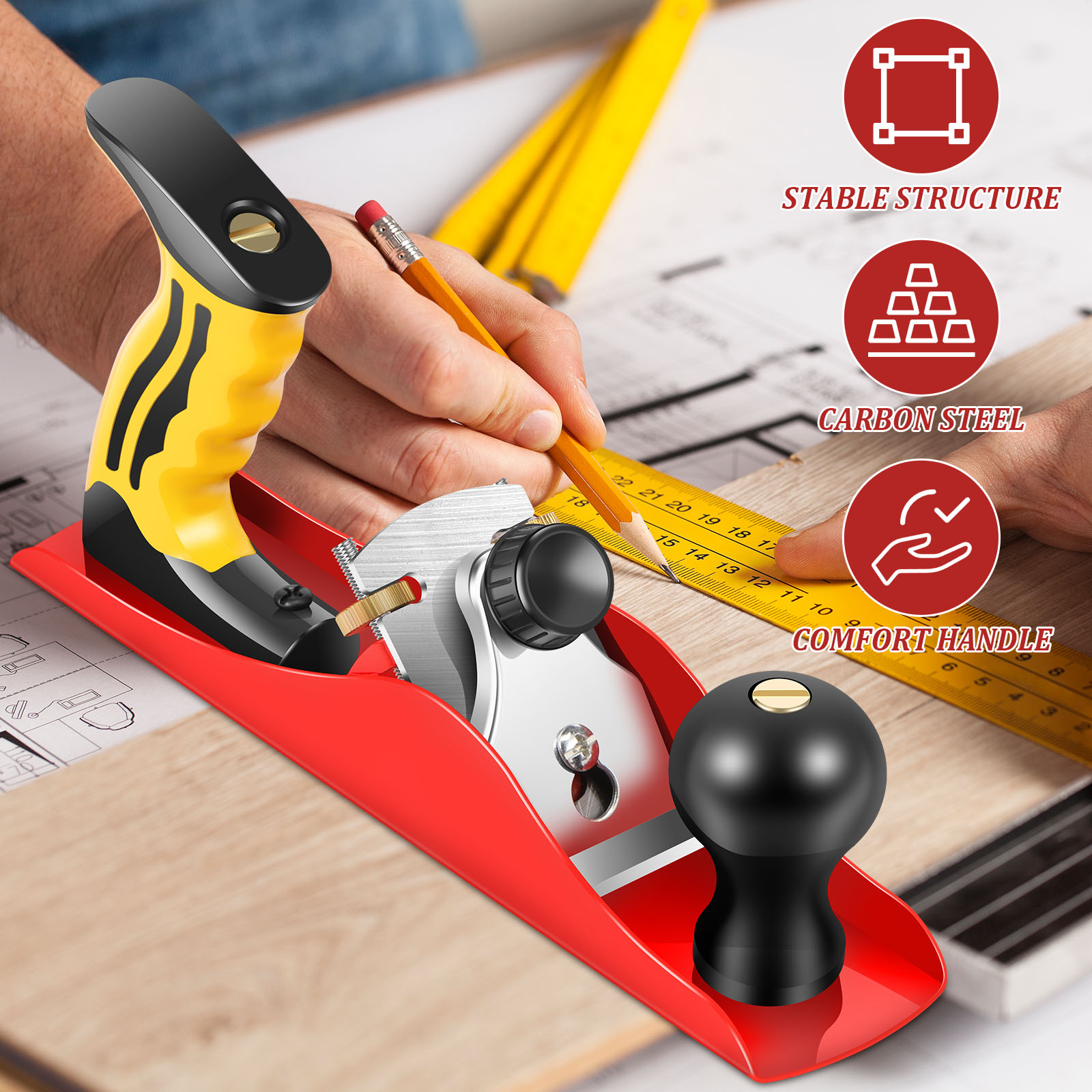 Wood Hand Planer Set Hand Tool - огляд і ціна Woodworking Book