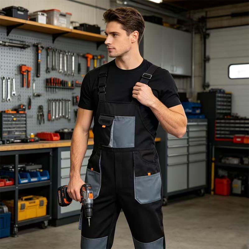 Men's Work Jumpsuits Adjustabl - огляд і ціна Woodworking Overalls