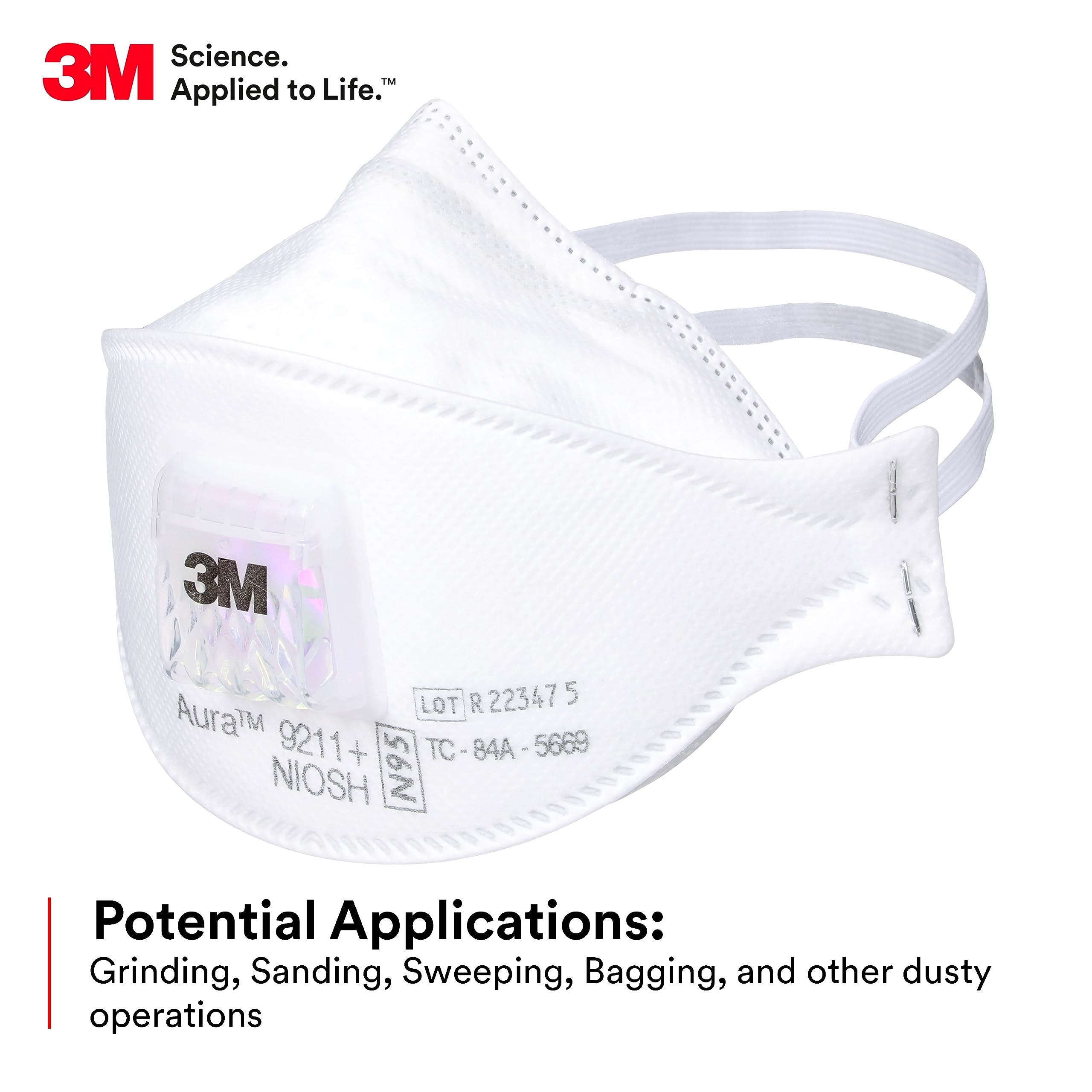 3M Aura 9211+ Particulate Resp - огляд і ціна Woodworking Mask