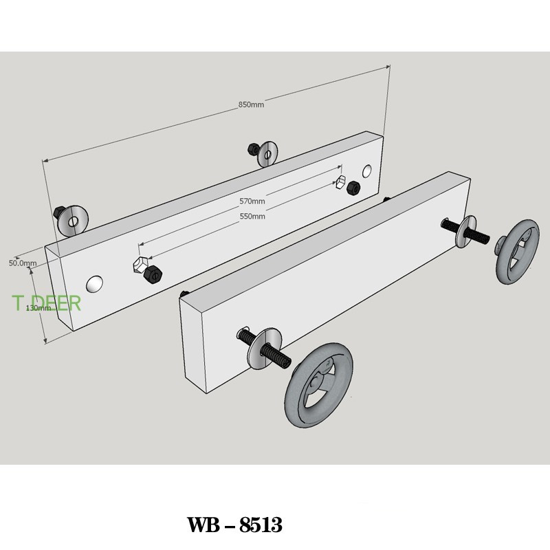 Complete Moxon Vise, T.DEER WB - огляд і ціна Woodworking Bench Vise