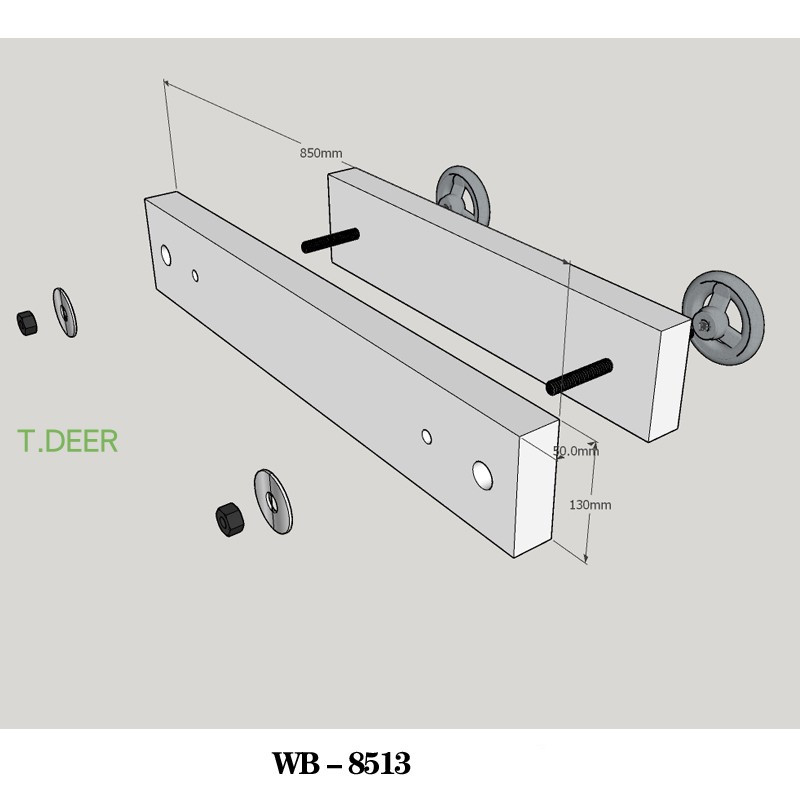 Complete Moxon Vise, T.DEER WB - огляд і ціна Woodworking Bench Vise