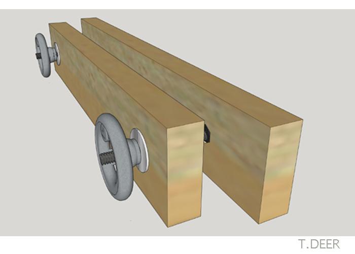 Complete Moxon Vise, T.DEER WB - огляд і ціна Woodworking Bench Vise