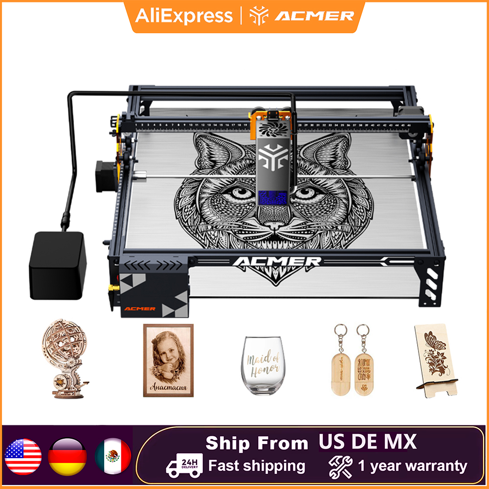ACMER P1 S PRO 20W 10W 6W Lase - огляд і ціна Woodworking App