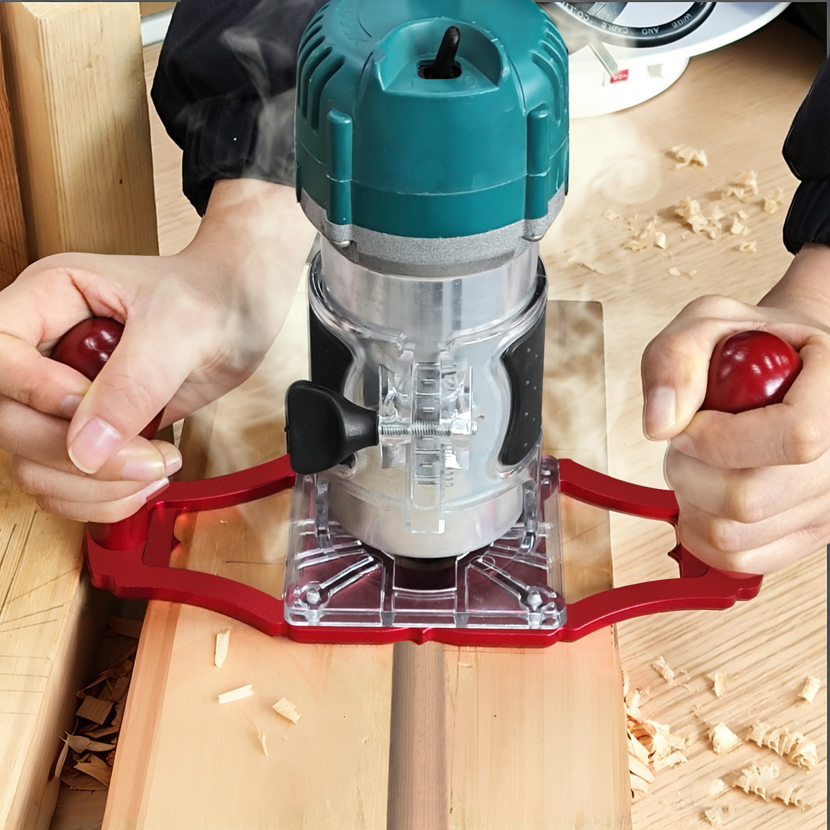 Router Base with Handles & Cen - огляд і ціна Woodworking Groove