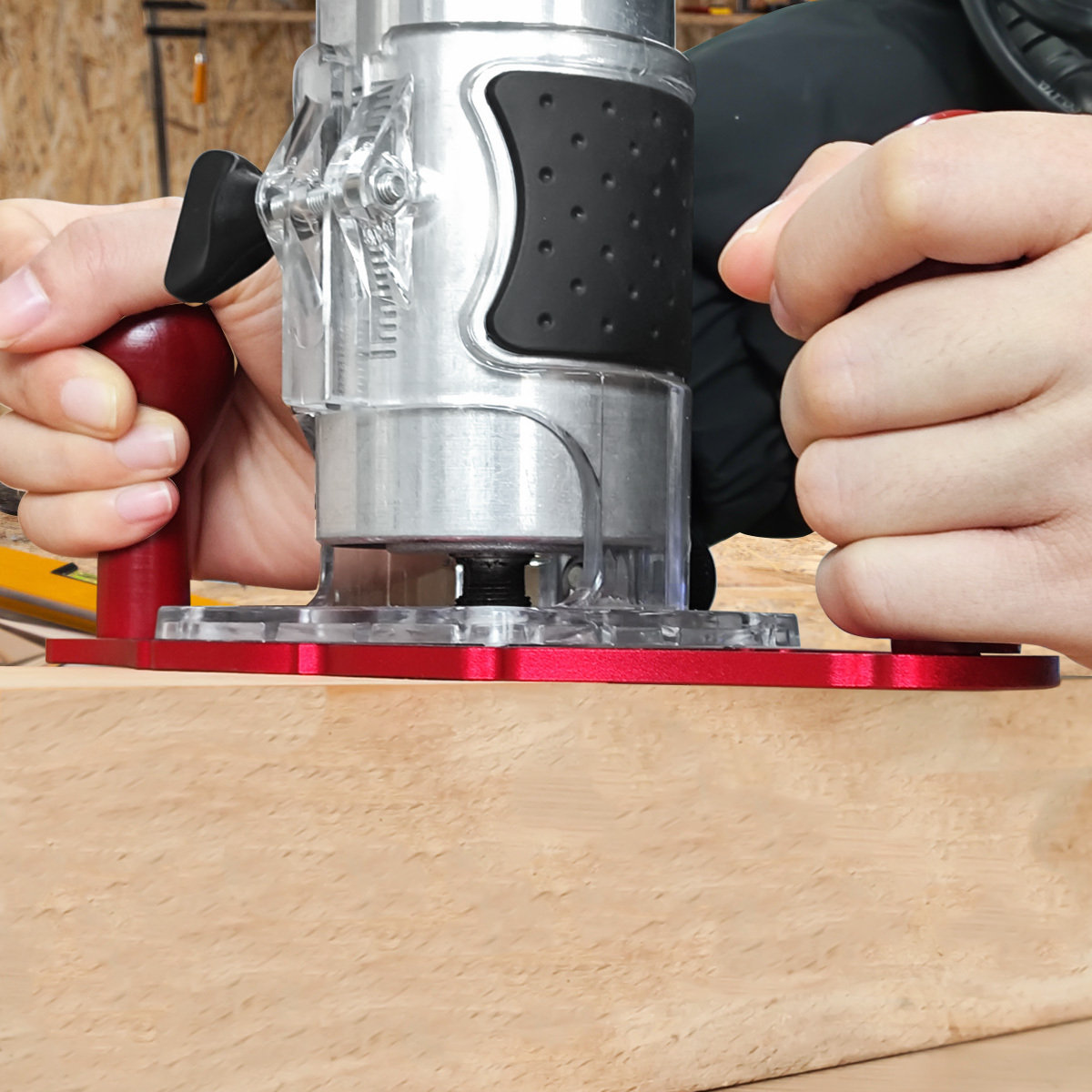 Router Base with Handles & Cen - огляд і ціна Woodworking Groove