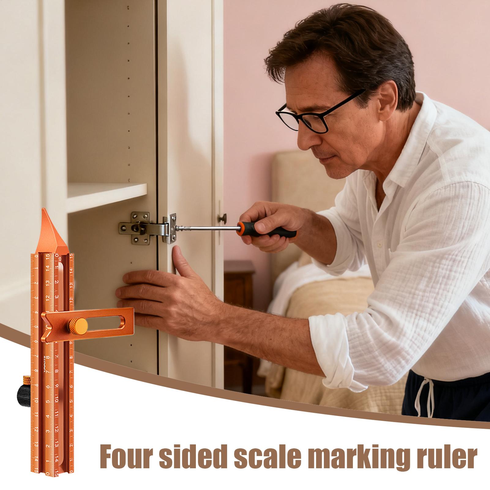Wood Marking Tool 4-Sided Magn - огляд і ціна Marking Gauge Tool