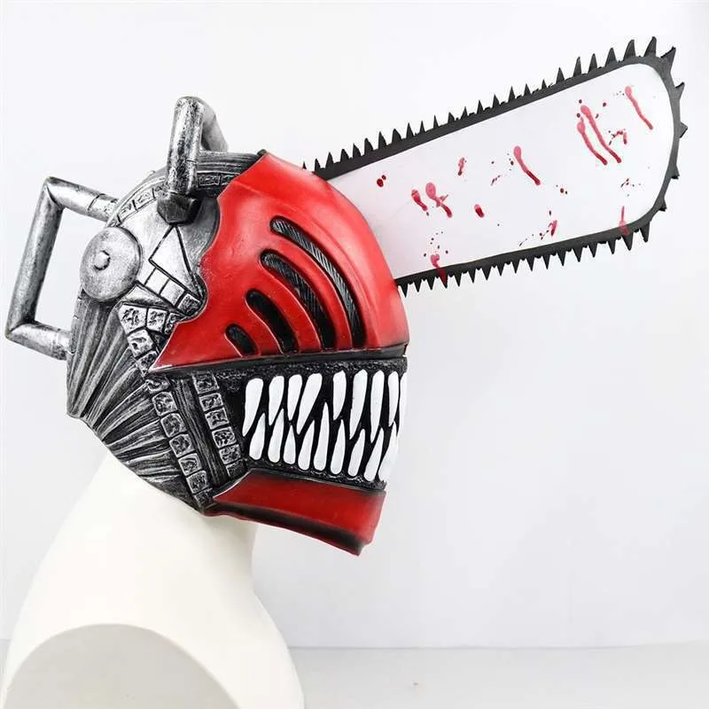 Chainsaw Man Pochita Mask Hall - огляд і ціна Woodworking Mask