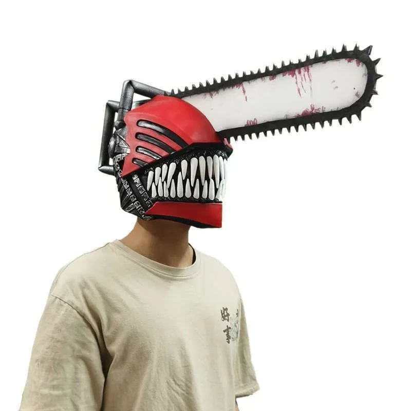 Chainsaw Man Pochita Mask Hall - огляд і ціна Woodworking Mask