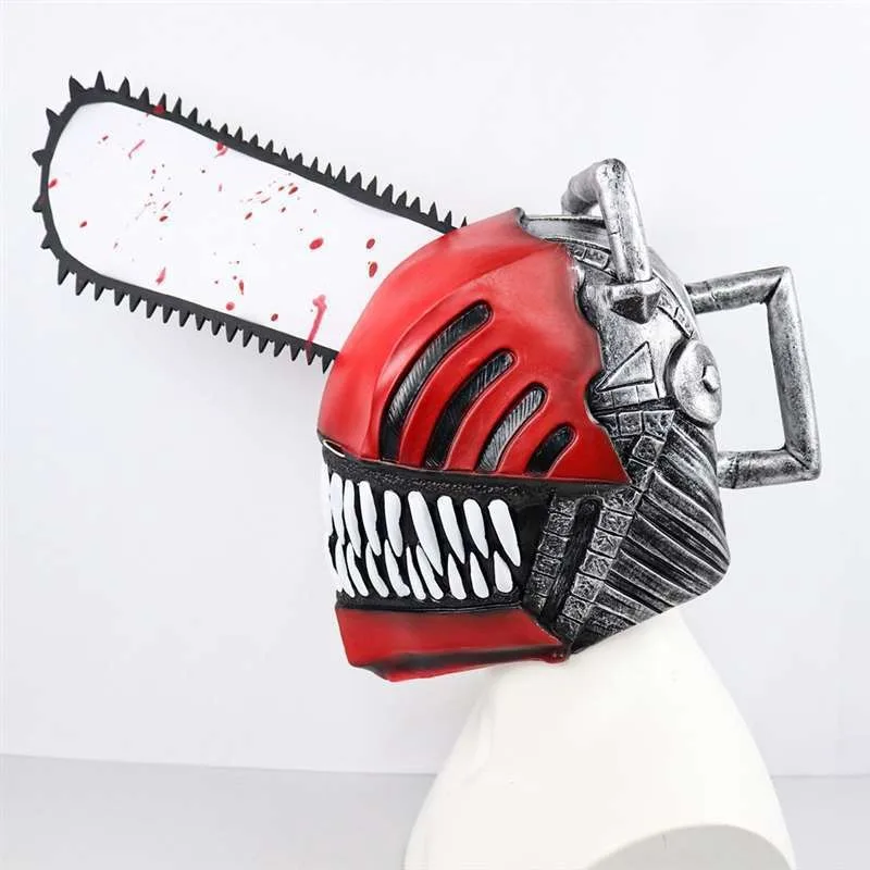 Chainsaw Man Pochita Mask Hall - огляд і ціна Woodworking Mask