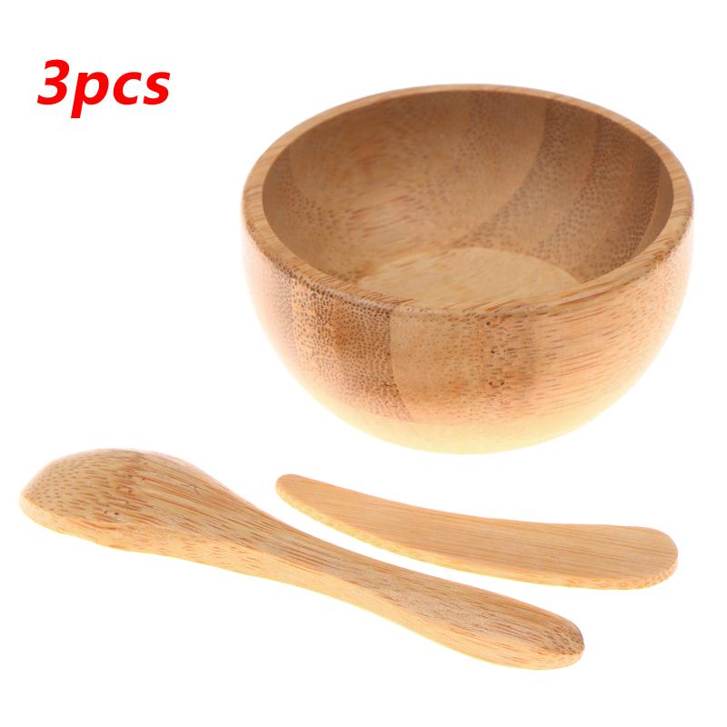 3pcs Mini Size Bamboo Diy Face - огляд і ціна Woodworking Mask