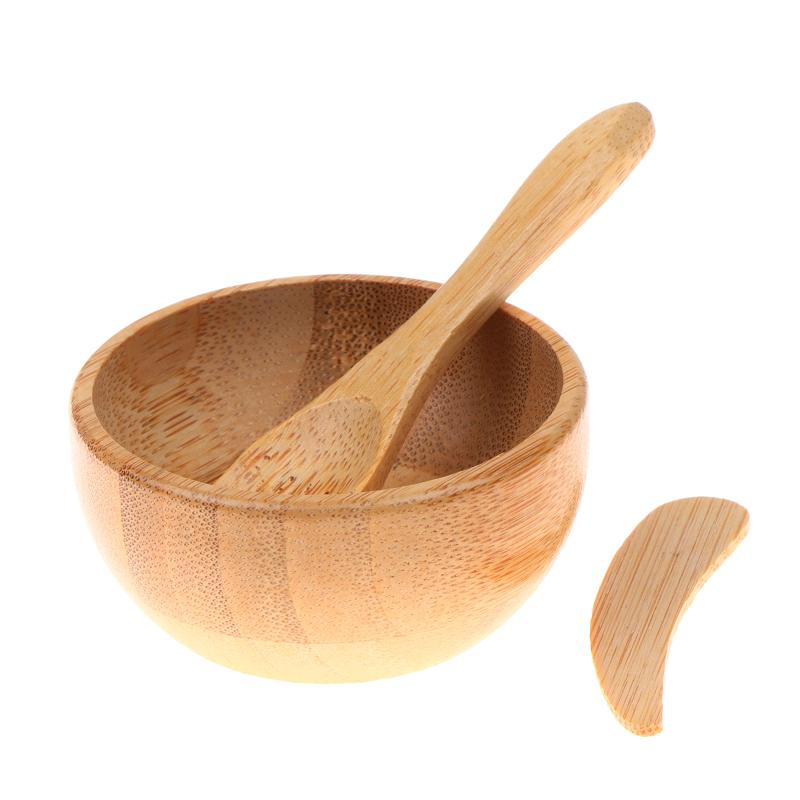 3pcs Mini Size Bamboo Diy Face - огляд і ціна Woodworking Mask